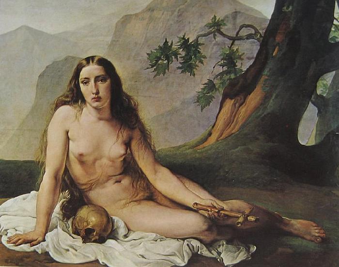 Francesco Hayez Bubende Maria Magdalena